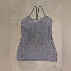 Lululemon grey heather tank